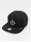 Djinns Snapback Caps 6 Panel Truefit 2.0 Brushed Twill musta