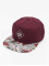 Djinns Snapback Caps 5 Panel Rubber Aztek punainen