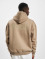 Dropsize Felpa con cappuccio Heavy Oversize marrone