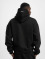 Dropsize Felpa con cappuccio Heavy Oversize Rubber Patch nero