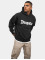 Dropsize Hupparit Heavy Oversize Backprint musta
