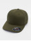 Flexfit Flexfitted Cap Wooly Combed olivová