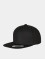 Flexfit Snapback Cap Classic  schwarz