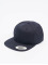 Flexfit Snapback Caps Organic Cotton  blå