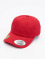 Flexfit Snapback Caps Low Profile Organic Cotton czerwony