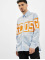GCDS Chemise Logo bleu