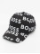 Hugo Snapback Caps Allover Logo čern