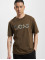 Hugo T-Shirt Teetrury 2 Relaxed Fit Logo Artwork brown