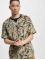 Hugo T-Shirt Tecrinkle All Over Print schwarz