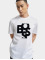 Hugo T-shirts Tiburt 309 Shaken Logo Print hvid