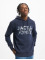 Jack & Jones Hoodie Tech Logo blue