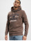 Jack & Jones Hoody Logo bruin