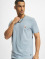 Jack & Jones T-Shirt Tropic Embroidery Crew Neck bleu