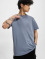Jack & Jones T-Shirt Organic Melange O Neck bleu