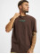Jack & Jones T-Shirt Firefly Branding Crew Neck brown