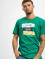 Jack & Jones T-Shirt Sunset Logo Crew Neck grün