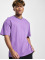 Jack & Jones T-Shirt Vibe Heavy Crew Neck purple