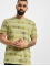 Jack & Jones T-Shirty JPR Bludust Placement Stripe zielony