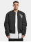 Karl Kani Bomberjack OG Old English Quilted zwart