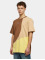 Karl Kani Camiseta Woven Signature Block marrón