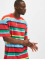 Karl Kani Camiseta Small Signature Stripe rojo