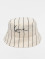 Karl Kani hoed Signature Pinstripe beige