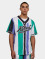 Karl Kani overhemd Varsity Striped Baseball groen