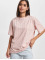 Karl Kani T-paidat Small Signature Pinstripe Os roosa