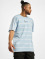 Karl Kani t-shirt Small Signature Stripe blauw