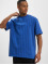 Karl Kani T-Shirt Small Signature Pinstripe bleu