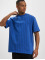 Karl Kani T-shirt Small Signature Pinstripe blå