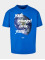Lost Youth t-shirt World V.1 blauw
