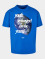 Lost Youth T-shirt World V.1 blå