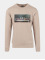 Mister Tee Maglia Can´t Hang With Us Crewneck beige