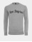 Mister Tee Pullover Los Angeles Wording Crewneck grau