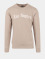 Mister Tee Sweat & Pull Los Angeles Wording Crewneck beige