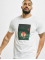 Mister Tee T-Shirt Pizza Plant blanc