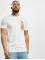 Mister Tee T-Shirt Rose blanc