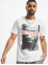 Mister Tee T-Shirt Rose blanc