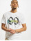 Mister Tee T-Shirt Rose blanc