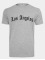 Mister Tee T-Shirt Los Angeles Wording grey