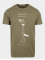 Mister Tee T-shirt Depresso oliva