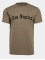 Mister Tee T-Shirt Los Angeles Wording olive