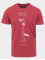 Mister Tee T-shirt Depresso rosso