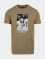 Mister Tee T-skjorter Fuck It 2.0 oliven