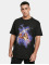 Mister Tee Upscale T-skjorter Basketball Clouds 2.0 Oversize svart