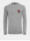 Mister Tee trui Rose Crewneck grijs