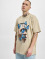 Mister Tee Upscale Camiseta Le Papillon Oversize beis