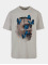 Mister Tee Upscale Camiseta Le Papillon Oversize gris