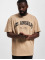 Mister Tee Upscale T-paidat L.A. College Oversize beige